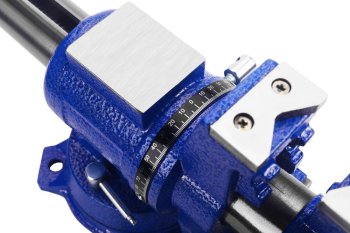 Víceúčelový dílenský svěrák KRAFT&DELE KD5993, 125 mm, otočný 360°
