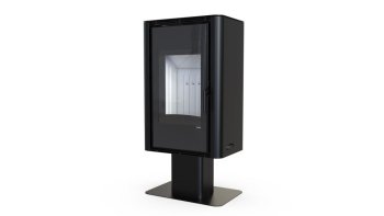 Krbová kamna DEFRO HOME SOLUM TOP - červená