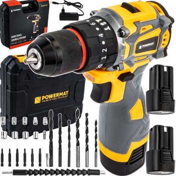 POWERMAT PM-WA-16.8V-1.5M Vrtací aku šroubovák 16,8V 1,5Ah