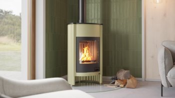 Krbová kamna MASTERFLAMME ® Grande I, olivová