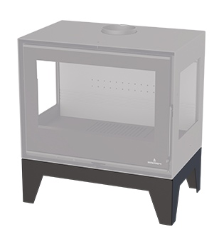 Krbová kamna BRONPI BIMBA-70, 12 kW, antracit