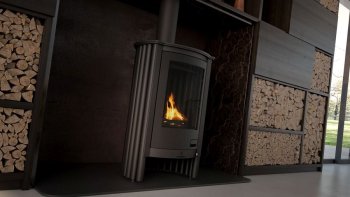 HS FLAMINGO krbová kamna MASTERFLAMME Piccolo I - černá