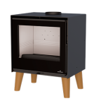 Krbová kamna BRONPI ARUS, 7 kW, černá