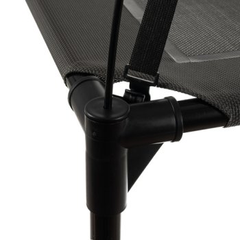 PURLOV 25428 Krytý pelíšek pro psa 90 x 90 x 70 cm