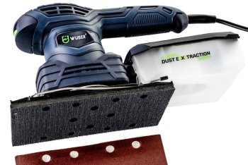 WUBER Vibrační bruska 3v1 1300W s příslušenstvím W23005