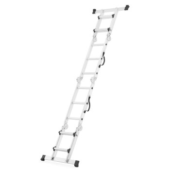 Higher teleskopický kloubový žebřík 4x3 s plošinou ML-103D