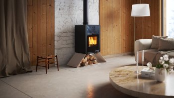 HS FLAMINGO krbová kamna DELUXE SENAI - krémová