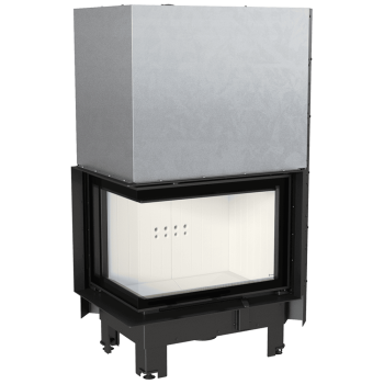 KRATKI krbová vložka MBZ 13 BS levé ohýbané sklo s výsuvem