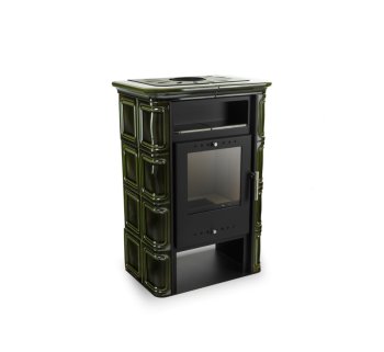 NORDFLAM kachlová kamna VERA - zelená