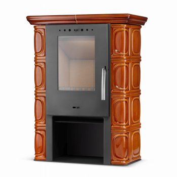 FLAMA kachlová kamna ELDUR ECO - medová - II. Jakost