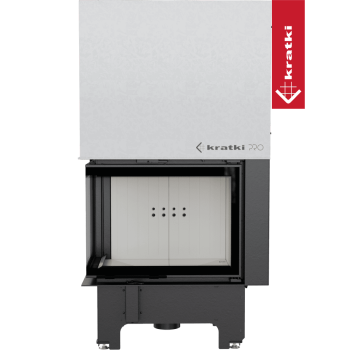 KRATKI krbová vložka VN 700/480, pravé prosklení s výsuvem