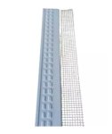 Keramická omítací lišta SILATERM SILAPOR pro napojení na stěnu, 1150 mm, bílá, 5 ks