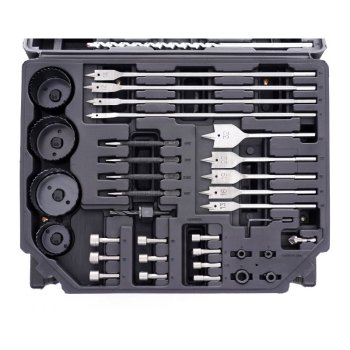 Kraft&Dele KD998 vrtáky a bity sada 300ks na dřevo, kov, beton