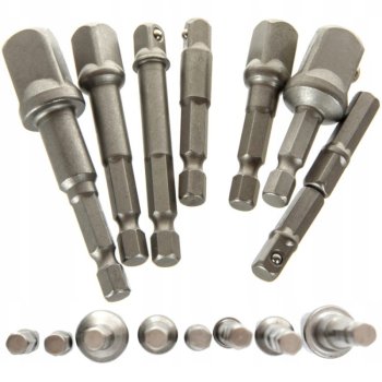 Kraft&Dele KD1559 redukce na nástrčné klíče 8ks