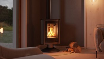 HS FLAMINGO krbová kamna MASTERFLAMME Piccolo II - šedá