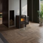 HS Flamingo sklo pod kamna - Obdelník 850x1000 mm / 6 mm