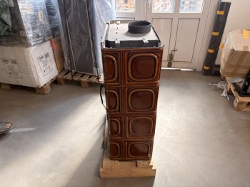 FLAMA kachlová kamna ELDUR ECO - medová - II. Jakost