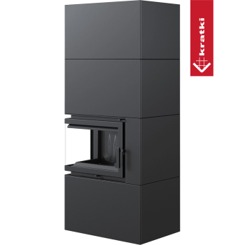 KRATKI krbová vložka SIMPLE BOX/L/S černý