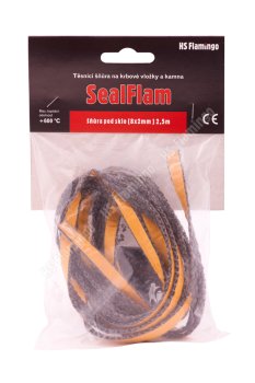 Těsnící šňůra pod sklo 8x2 2,5m