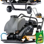 POWERMAT Vibrační deska pěch 90kg 6,5HP PM-SZG-90M - II. Jakost