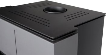 HS FLAMINGO krbová kamna AQUAFLAM VARIO SAPORO 11/5 kW - šedá - elektronická regulace