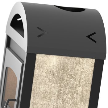 HS FLAMINGO krbová kamna MELAND - bělený dub