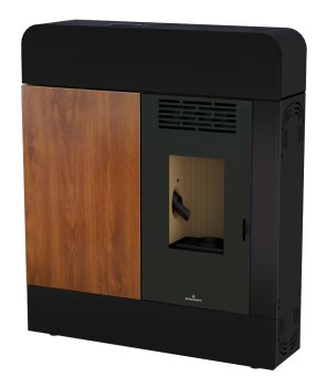 Peletová kamna Bronpi DORA, 10 kW, černá