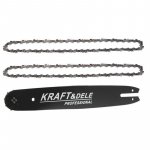 Kraft&Dele KD10150 vodící lišta + 2 řetězy 35cm 14"