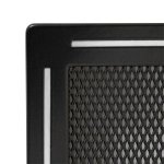 Krbová mřížka 16x32 cm, PREMIUM TREND černý mat