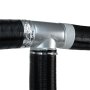 Flexibilní potrubí ALUDAP D 125/3 m - černé