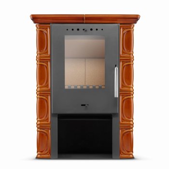 FLAMA kachlová kamna ELDUR ECO - medová - II. Jakost