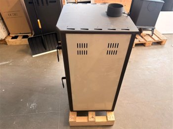 BLIST krbová kamna BRM s troubou - krémová (II. jakost)