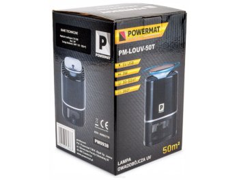 POWERMAT PM-LOUV-50T Lampa na odpuzování hmyzu