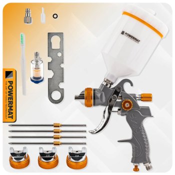 POWERMAT PM-PDM-170TZ Lakovací pistole 600ml + sada