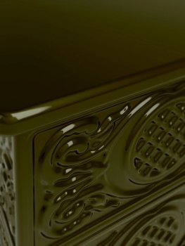 HS FLAMINGO kachlová kamna BALI - zelená