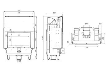 Krbová vložka DEFRO HOME INTRA ME G