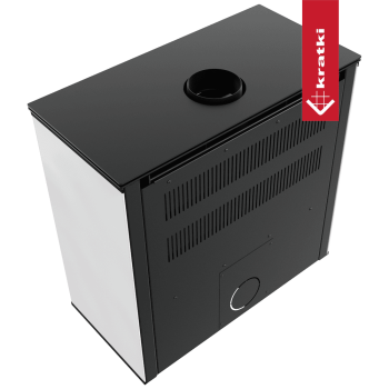 KRATKI krbová kamna JUNO 12 bílý