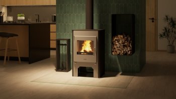 HS FLAMINGO krbová kamna ESPO III černá