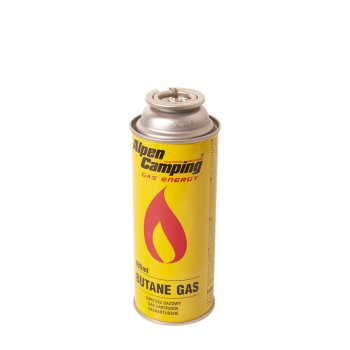 Plynová kartuše do plynových vařičů ALPEN CAMPING IK004, 400 ml