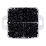 Kraft&Dele KD10612 Sada klipů, spon a stahováku na čalounění 630 ks