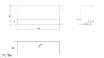 KRATKI Biokrb X-RAY TÜV, černý