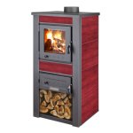 PROTERMO krbová kamna ALPINA BOILER 30kW - červená