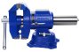 Víceúčelový dílenský svěrák KRAFT&DELE KD5993, 125 mm, otočný 360°