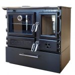 CALISKAN sporák na tuhá paliva GURMET box - levý