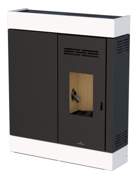 Peletová kamna Bronpi CIRA, 8 kW, slonovina