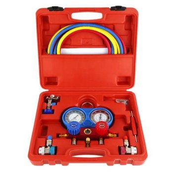 Kraft&Dele KD10534 testovací sada těsnosti klimatizace