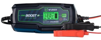 WUBER Mikroprocesorová nabíječka baterií 6-12V 4A W14250