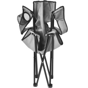 TRIZAND 23675 Šedá rybářská židle