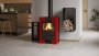HS FLAMINGO krbová kamna ESPO II - červená