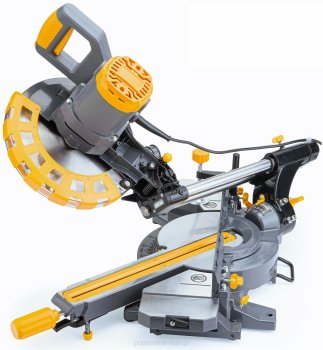 POWERMAT PM-UK-2400M Pokosová pila na dřevo 2400W 255mm